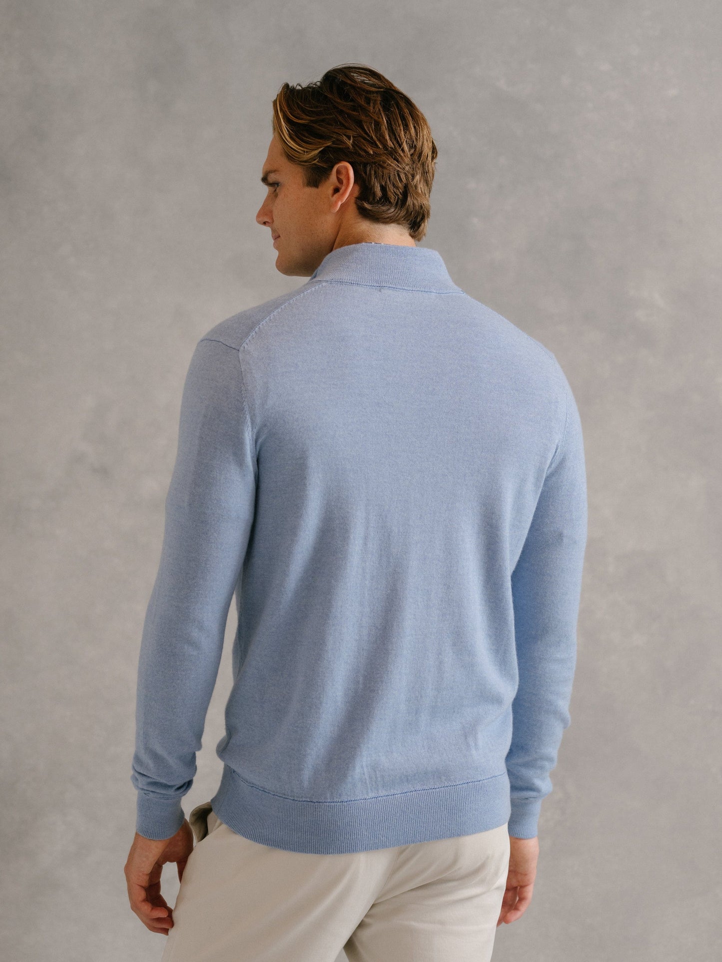 B.Draddy COOP 1/4- ZIP SWEATER