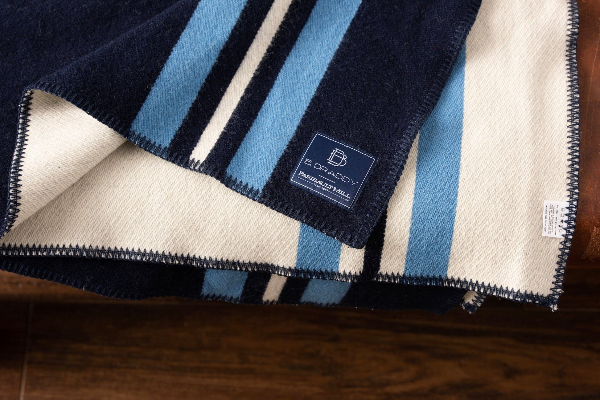 B.Draddy NAVY / ALL BD USA BLANKET