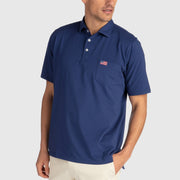 B.Draddy Clothing REGAL / SML AMERICAN FLAG LIAM POLO