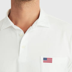 B.Draddy Clothing AMERICAN FLAG LIAM POLO