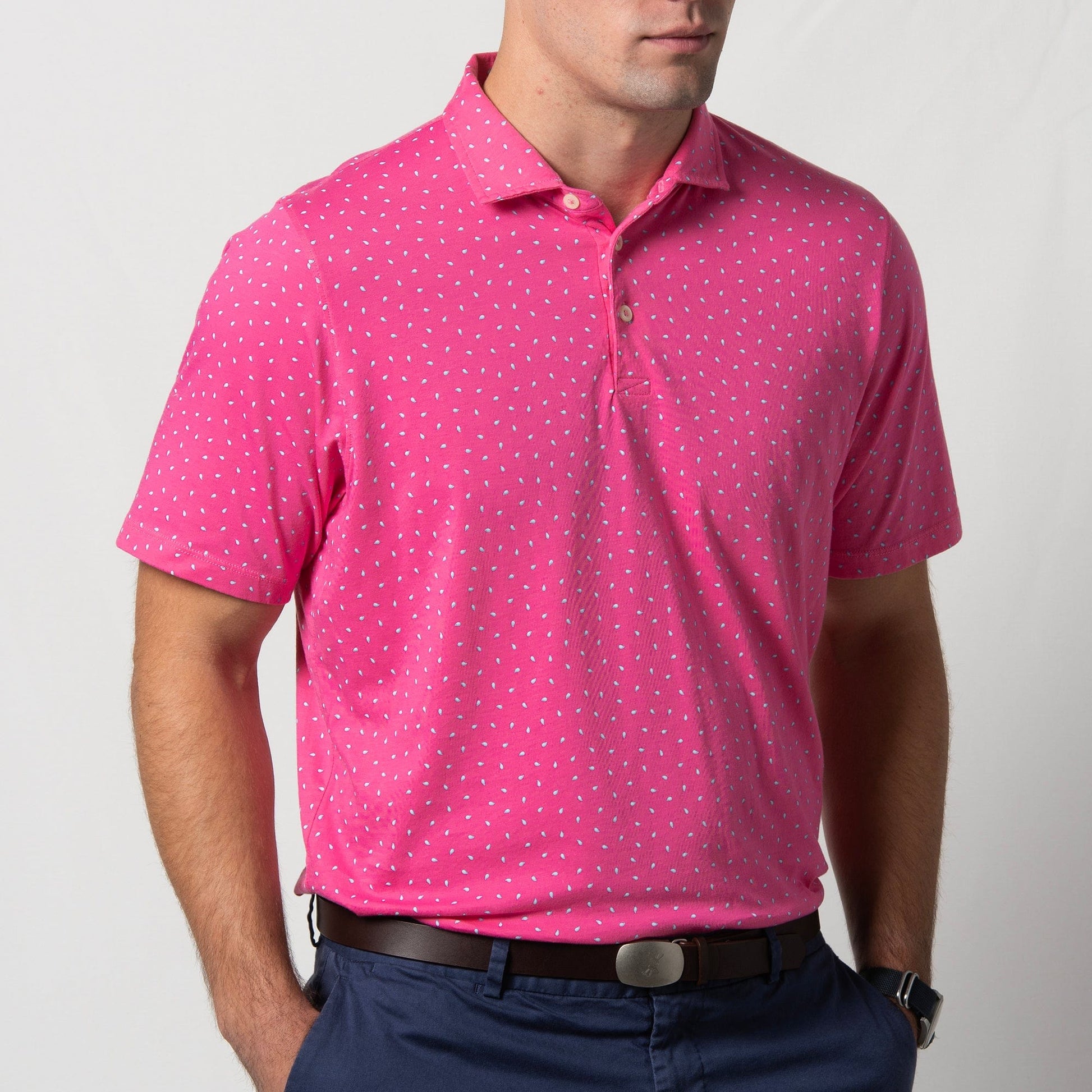 B.Draddy HARMON PAISLEY POLO