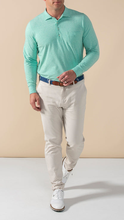 B.Draddy Clothing JACK LONG-SLEEVE POLO