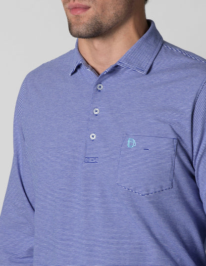 B.Draddy Clothing JACK LONG-SLEEVE POLO - SALE