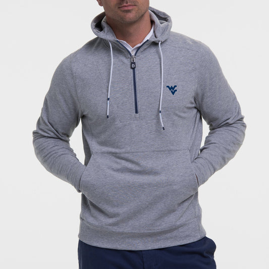 B.Draddy GREY HEATHER / SML UNIVERSITY OF WEST VIRGINIA | THE PROCTOR HOODIE | COLLEGIATE