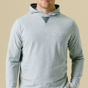 B.Draddy GREY HEATHER/CHARCOAL / SML WILLIE HOODIE