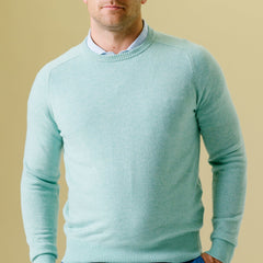 B.Draddy Clothing SPRING HEATHER / SML 007 CASHMERE CREWNECK