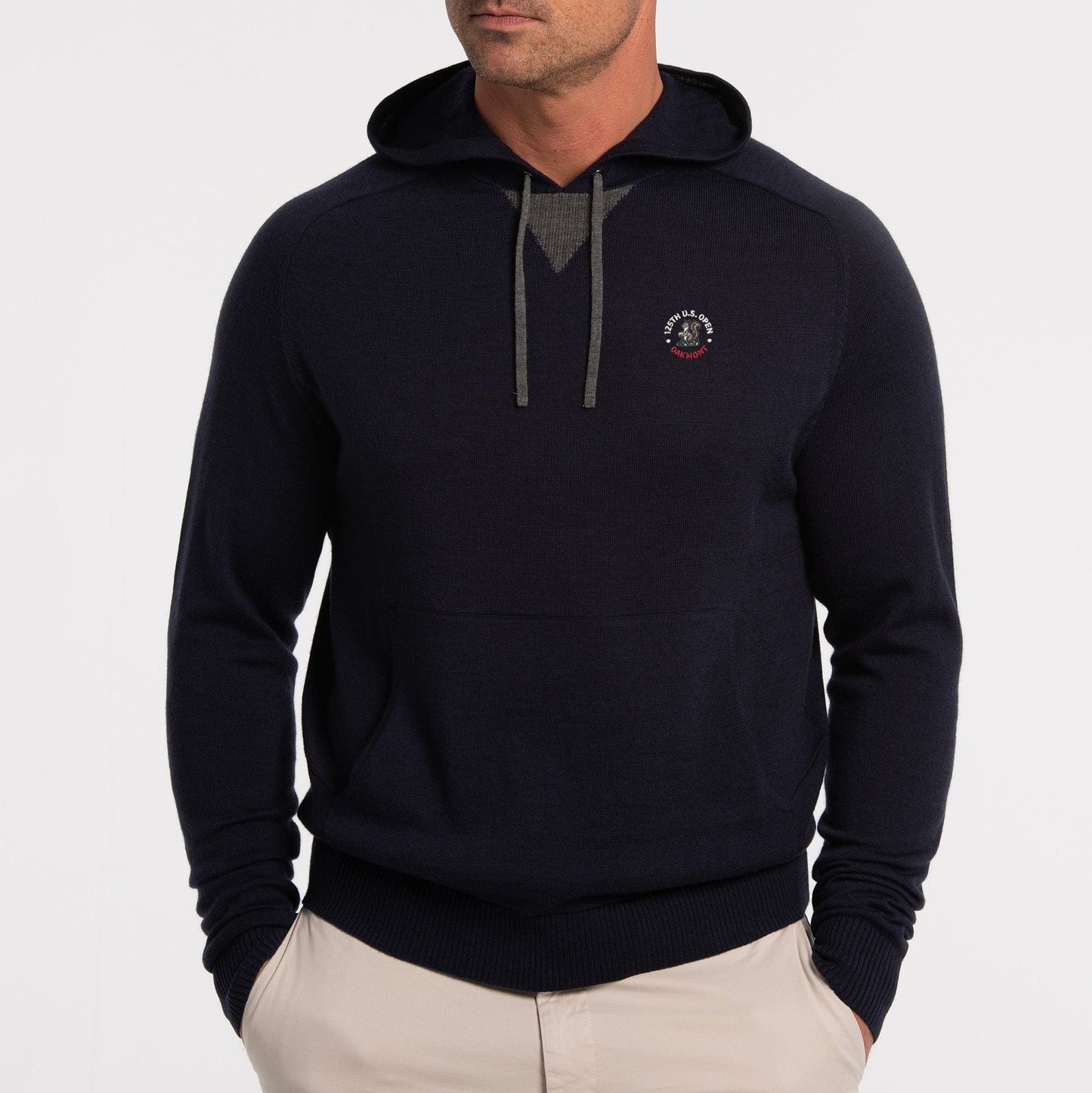 B.Draddy NAUTI HEATHER / SML 2025 U.S. OPEN | FINN MERINO HOODIE