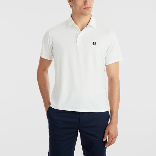 B.Draddy WHITE / SML FSU | DRADDY SPORT RYAN POLO | COLLEGIATE