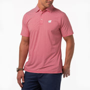 B.Draddy BRIGHT RED / SML WISCONSIN | DRADDY SPORT JIMMY POLO | COLLEGIATE