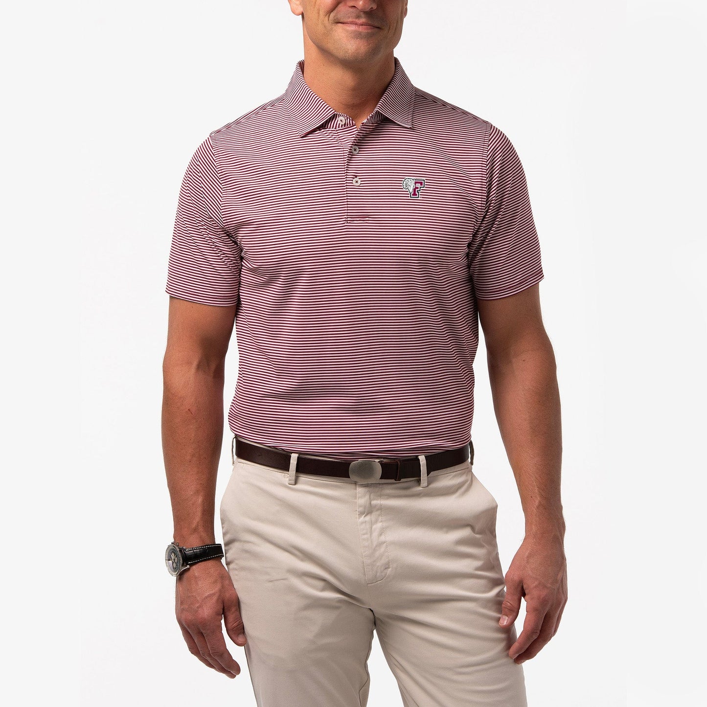 B.Draddy MAROON / SML FORDHAM | JIMMY POLO | COLLEGIATE