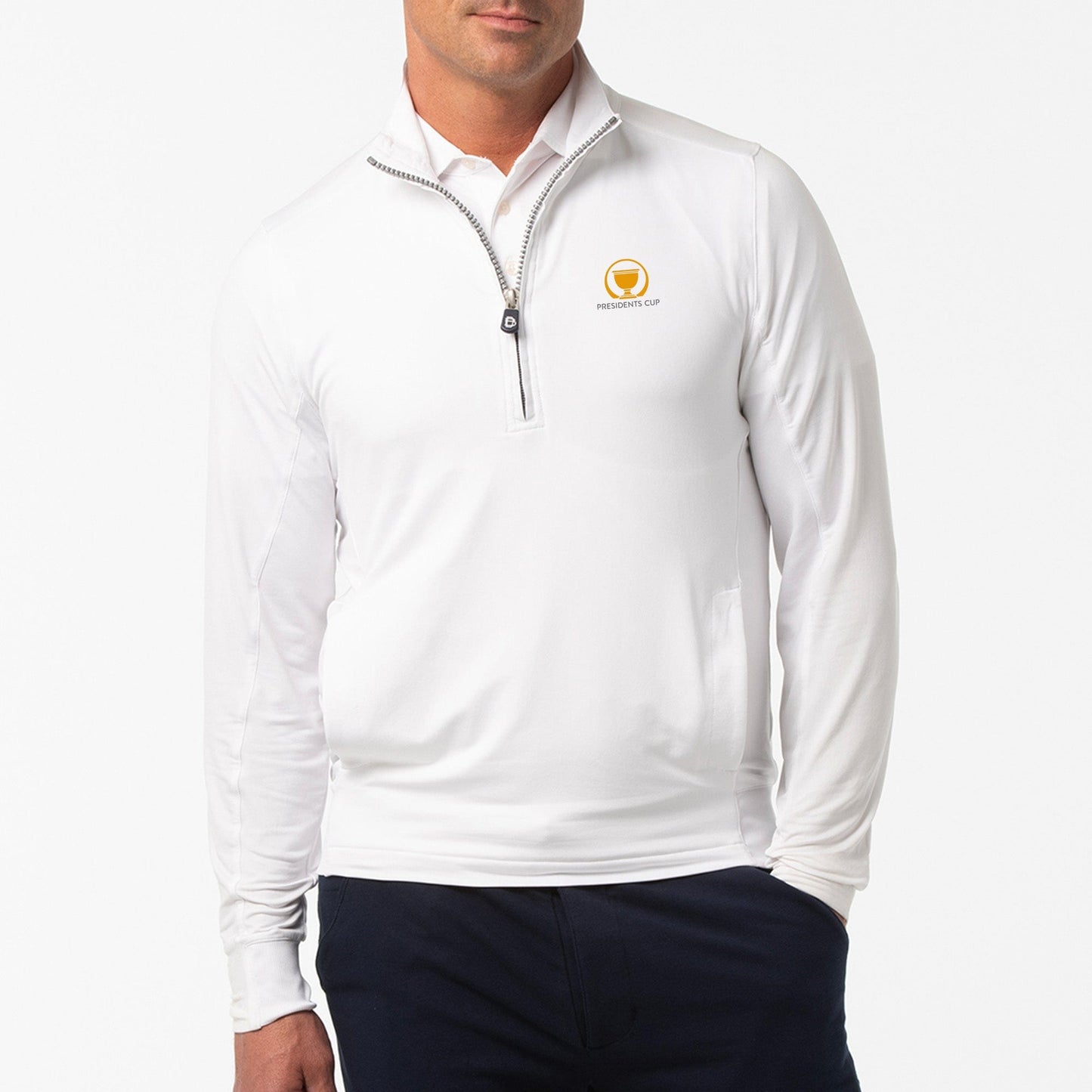 B.Draddy WHITE / SML 2024 PRESIDENTS CUP DRADDY SPORT BLAIR HALF ZIP