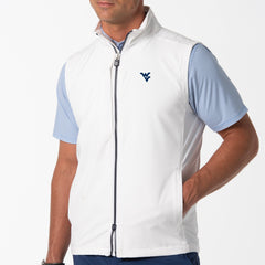 B.Draddy WHITE / SML UNIVERSITY OF WEST VIRGINIA |  DRADDY SPORT EVERYDAY VEST | COLLEGIATE