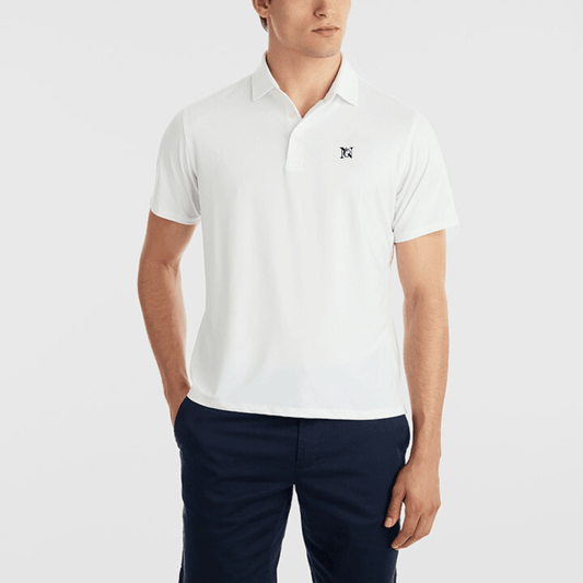 B.Draddy WHITE / SML NORTHEASTERN | DRADDY SPORT RYAN POLO | COLLEGIATE