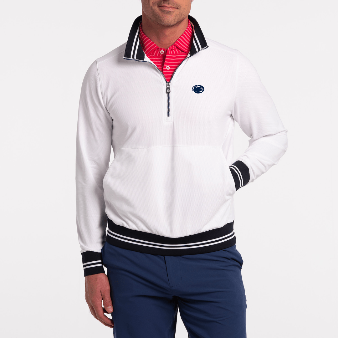 B.Draddy WHITE / SML PENN STATE | FURYK PULLOVER | COLLEGIATE