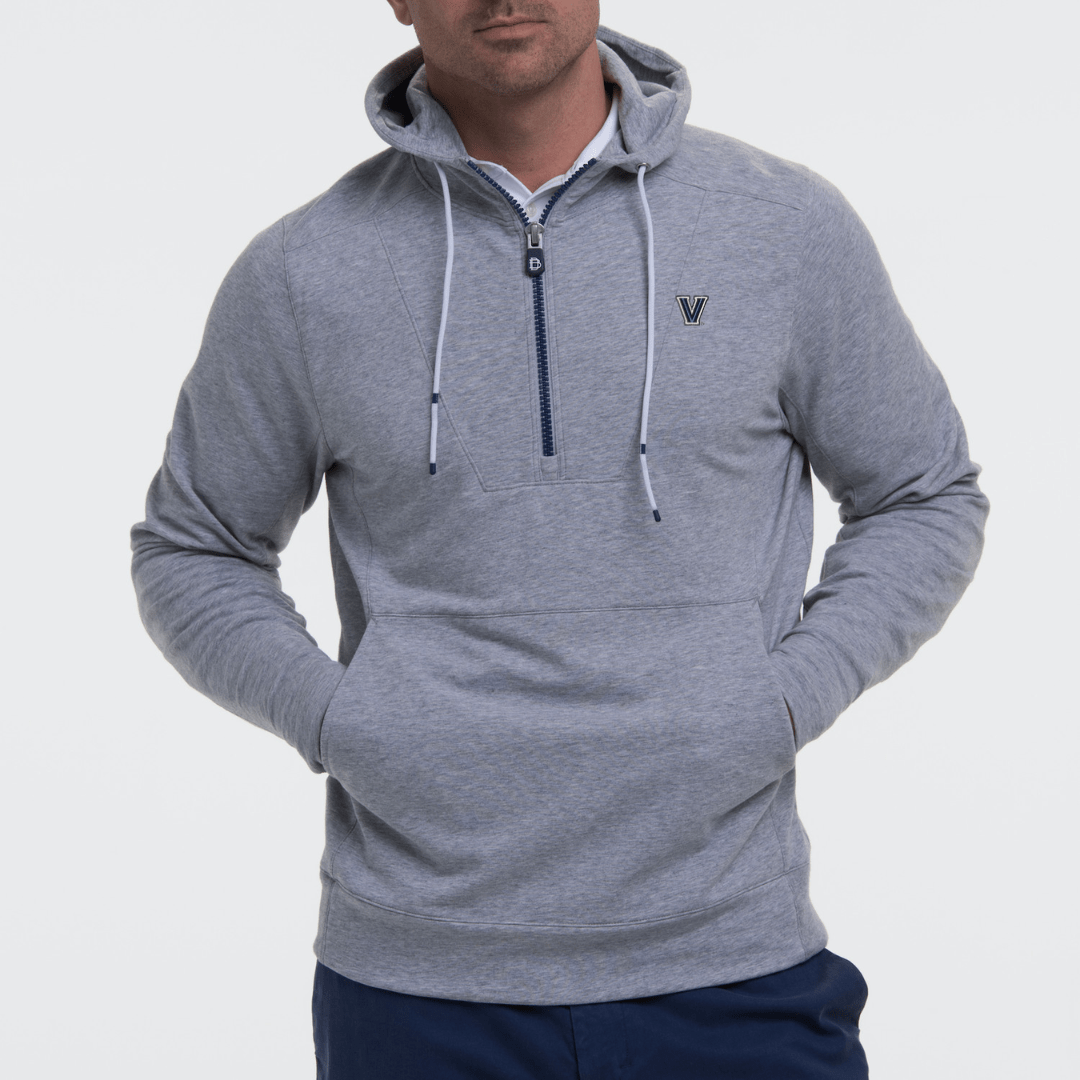 B.Draddy GREY HEATHER / SML VILLANOVA | THE PROCTOR HOODIE | COLLEGIATE