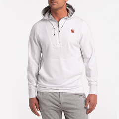 B.Draddy WHITE/GREY HEATHER / SML UNIVERSITY OF HOUSTON | THE PROCTOR HOODIE | COLLEGIATE