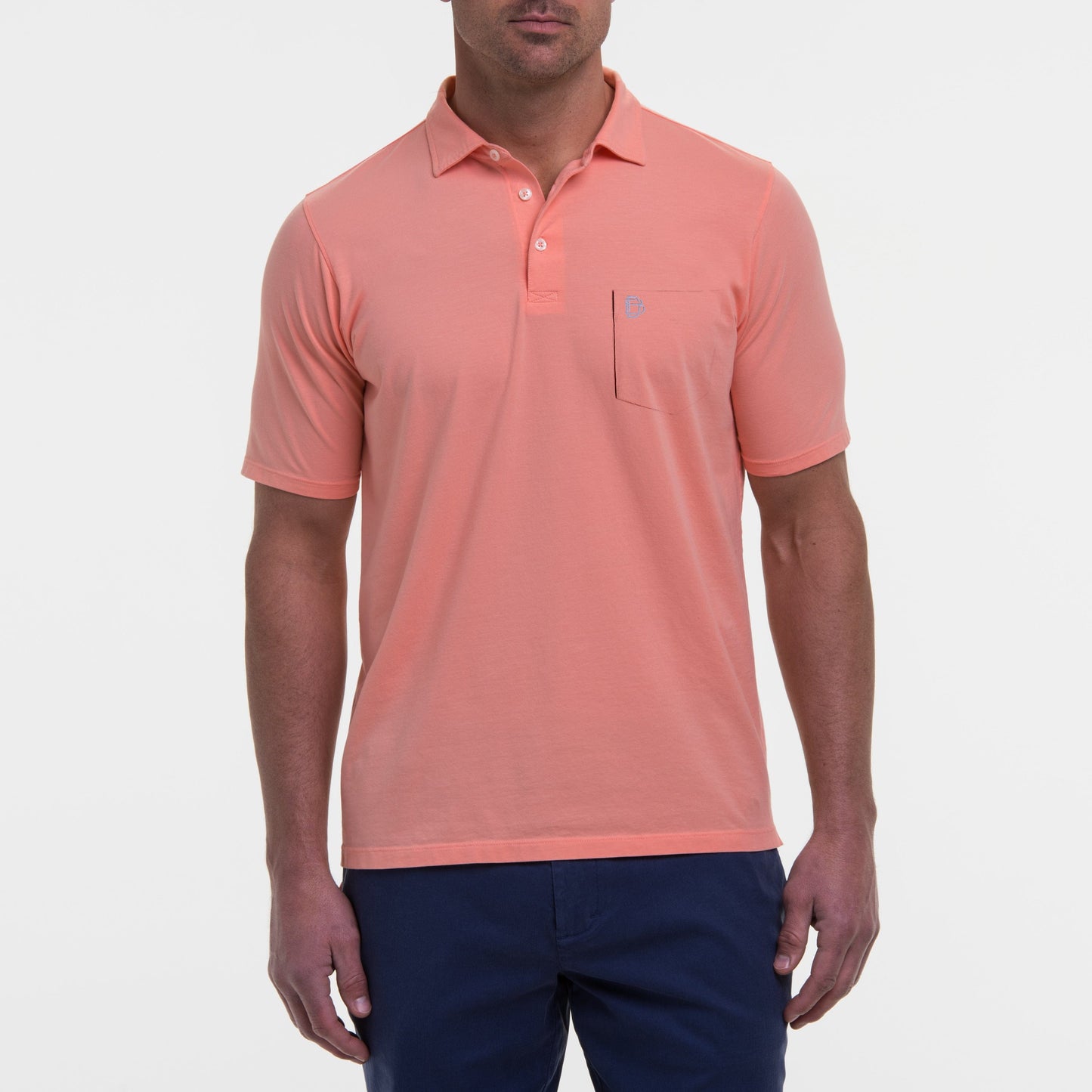 B.Draddy Clothing EAT-A-PEACH P / SML LIAM POLO