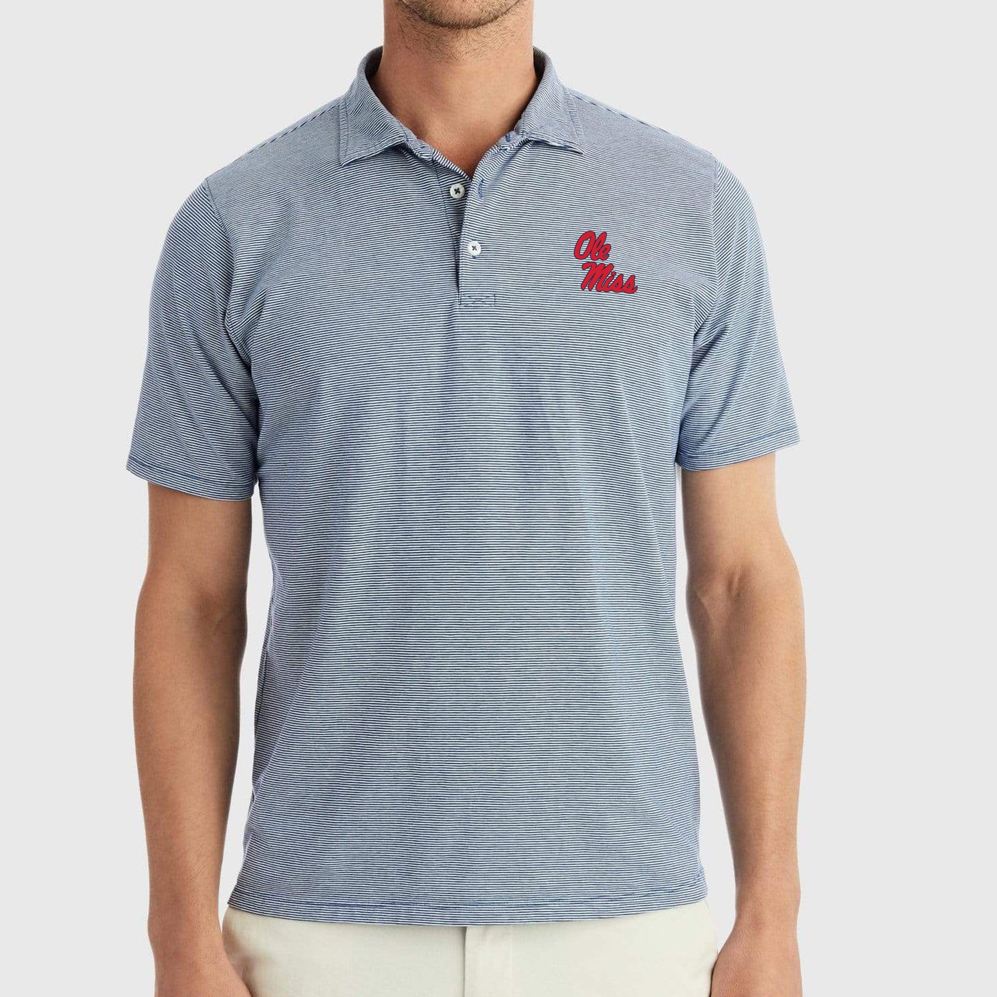 B.Draddy Clothing TANNENBAUM / SML OLE MISS | VIN POLO | COLLEGIATE