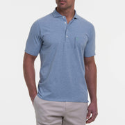 B.Draddy INDIGO HEATHER / SML MID OCEAN POLO