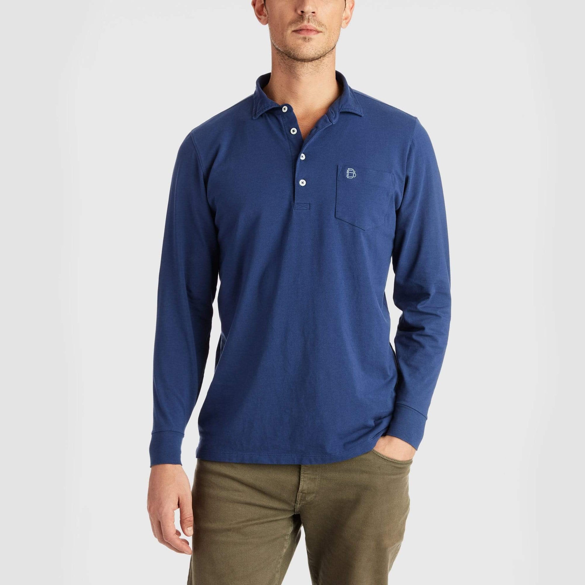 B.Draddy REGAL / SML JACK LONG-SLEEVE POLO