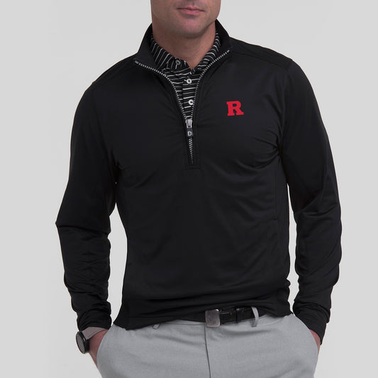 B.Draddy DARK KNIGHT / SML RUTGERS | DRADDY SPORT BLAIR HALF ZIP | COLLEGIATE